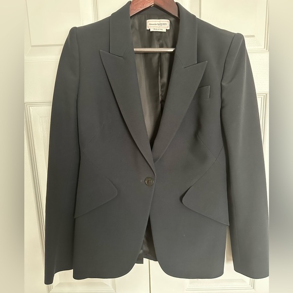 Alexander McQueen black blazer - Picture 2 of 3